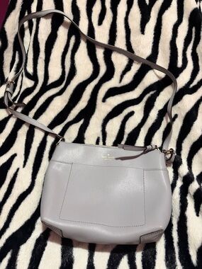 kate spade light blue leather crossbody bag